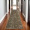 Edge Collections - 8' - Brown - Geometric Runner Rug for Adding Warmth to Your Space - 1 Piece